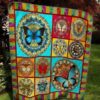 Butterfly Mandala Quilt Blanket  Quilt